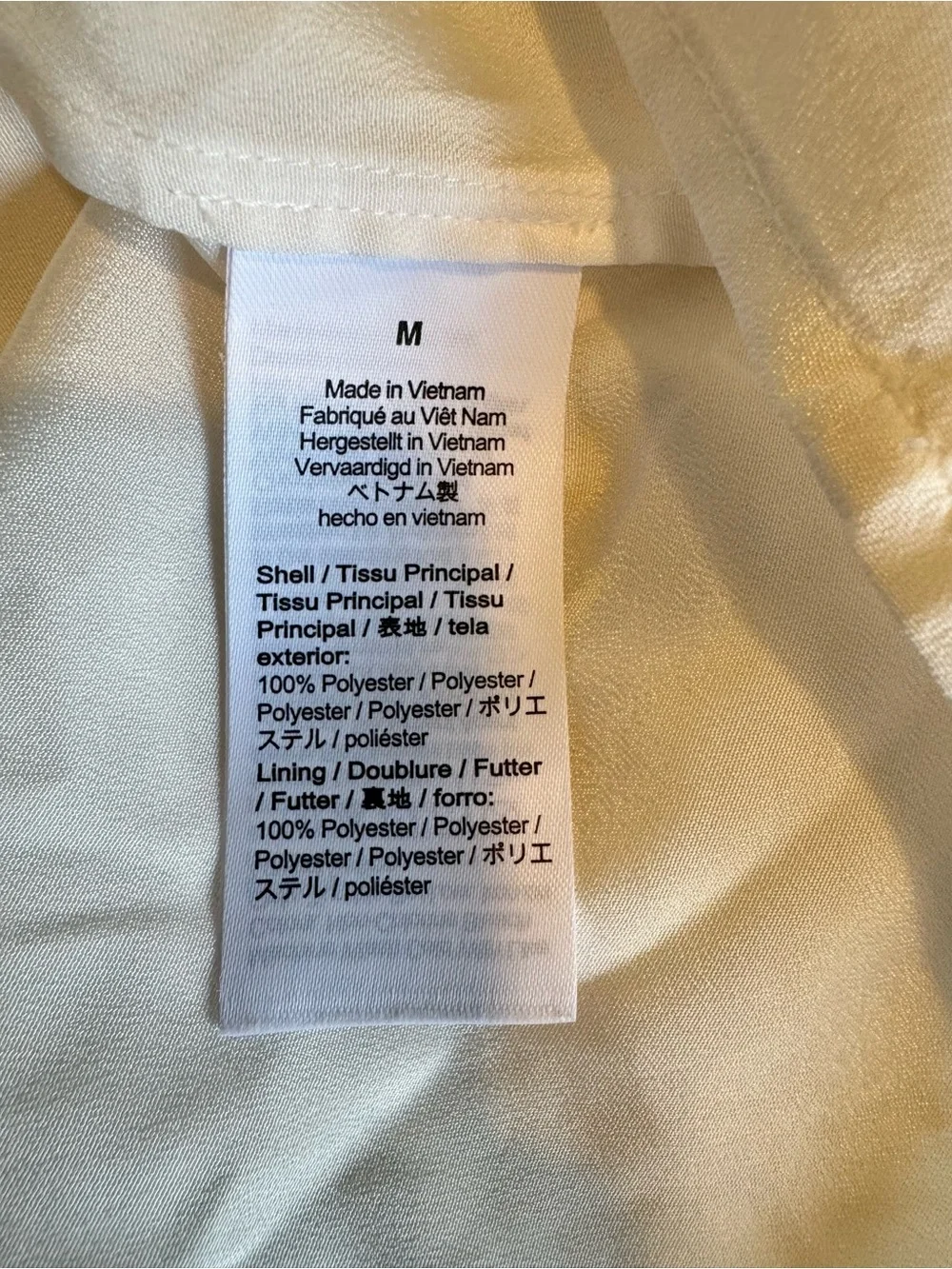 J. CREW Tiered Midi Dress  in Striped Clip Dot- Ivory Sz M Fully Lined Angelcore